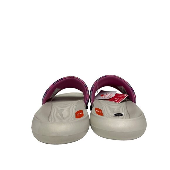 NEW! Nike Victori One Slide Floral Pink Cosmic Fuchsia Sandal Women's Size 11 - Picture 6 of 10